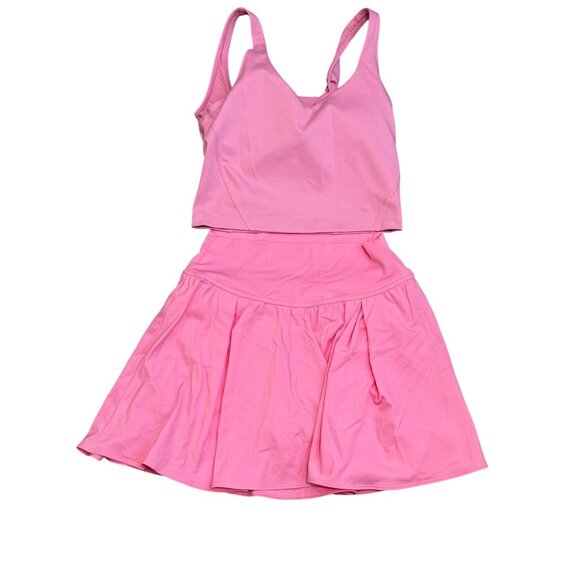 Gilly Hicks Pink Recharge 2 piece Women’s Small skirt tank Activewear Made In In - Picture 1 of 6